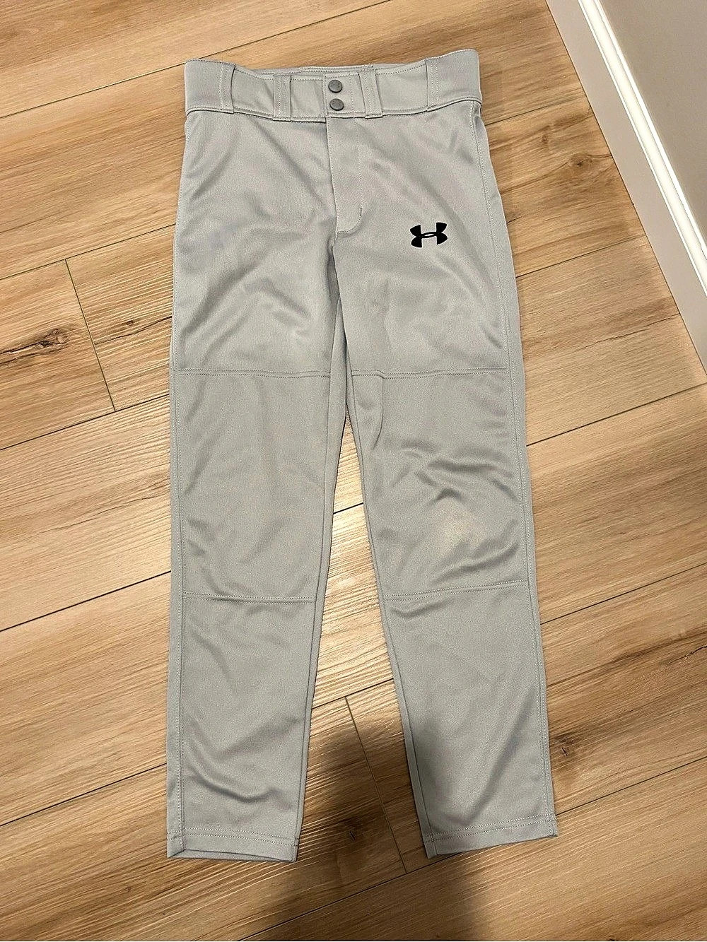 Under Armour Boys Gray Athletic Pants Size Medium 10/12